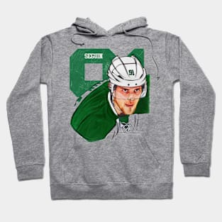 Tyler Seguin Dallas Sketch Stare Hoodie